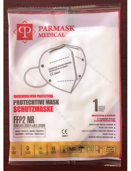 MASCHERINA FFP2 PS1001 BI 1PZ PARTEKS
