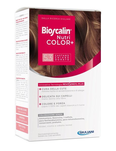 NUTRICOLOR+  5,3 CASTANO CHIARO DORATO