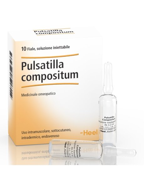HEEL PULSATILLA COMPOSITUM 10 FIALE DA 2,2 ML L'UNA