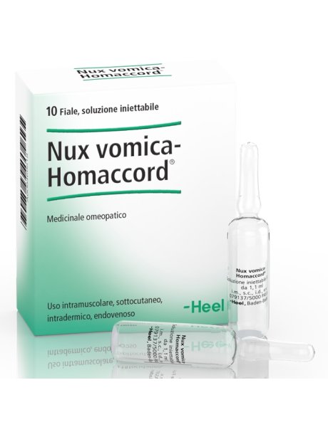 HEEL NUX VOMICA HOMACCORD 10 FIALE