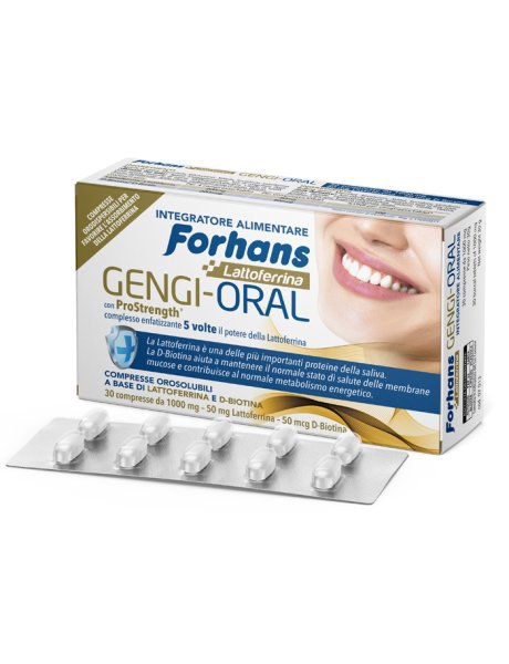 FORHANS GENGI ORAL LATTOFERRINA 30CPR OROSOLUBILI DA 1000MG