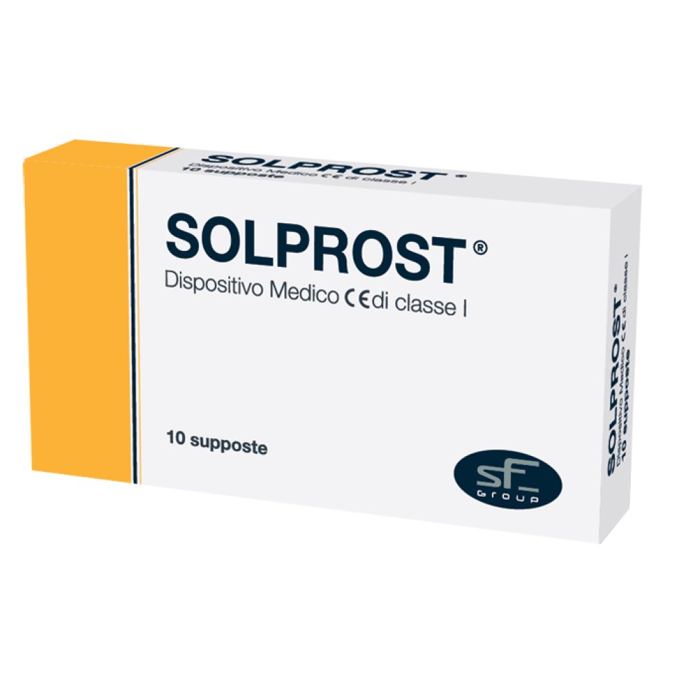 SOLPROST 10 Supposte - Utile al mantenimento delle proprietà della ghiandola prostatica