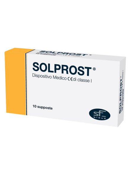 SOLPROST 10 Supposte - Utile al mantenimento delle proprietà della ghiandola prostatica