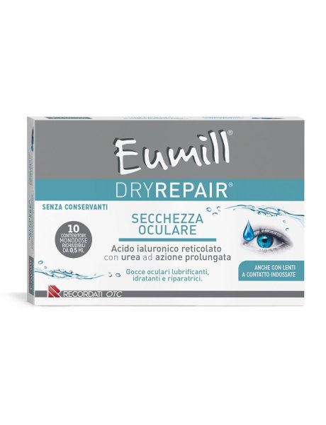 EUMILL DRYREPAIR GOCCE OCULARI 10 PEZZI DA 0,5 ML