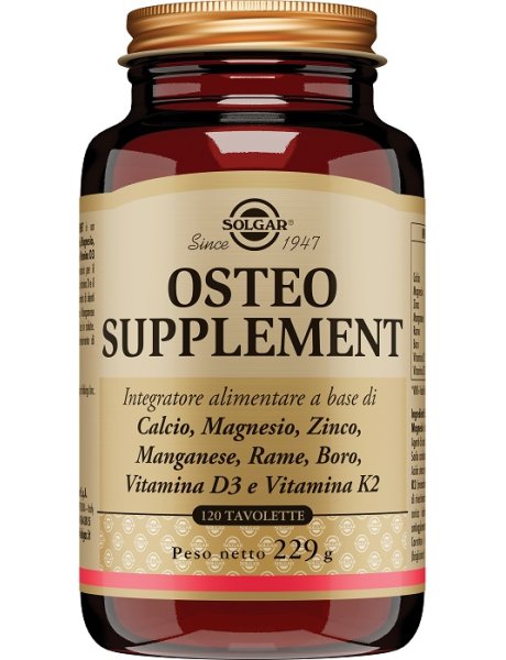 OSTEO SUPPLEMENT 120 TAVOLETTE