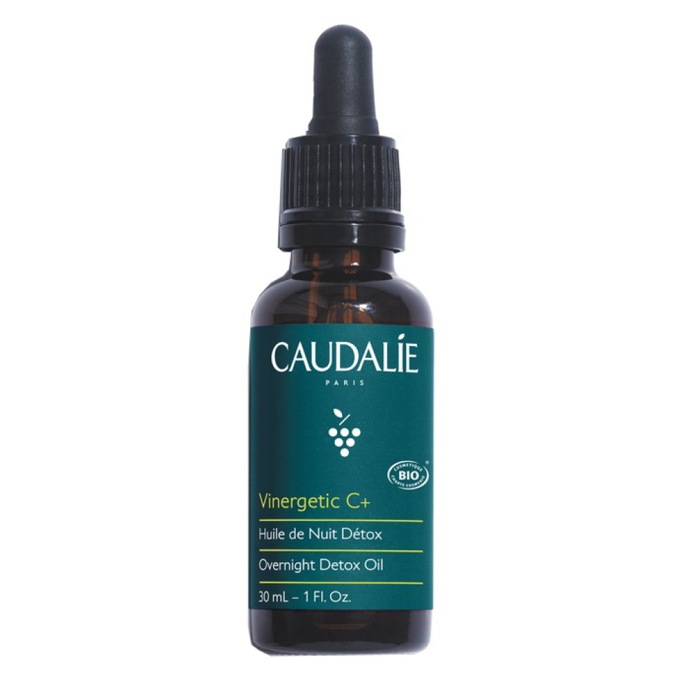 CAUDALIE VINERGETIC OLIO NOTTE DETOX 30 ML - un'esplosione di benessere per un incarnato radioso.