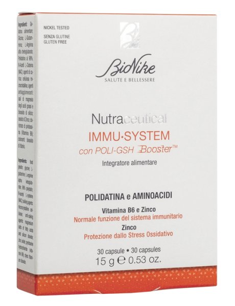 BIONIKE NUTRACEUTICAL Immu-System 30 Compresse - contribuiscono alla normale funzione del sistema immunitario