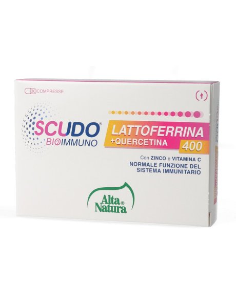 SCUDO LATTOFERRINA + QUERCETINA 400 30 COMPRESSE