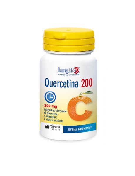 LONGLIFE QUERCETINA 200 60 COMPRESSE