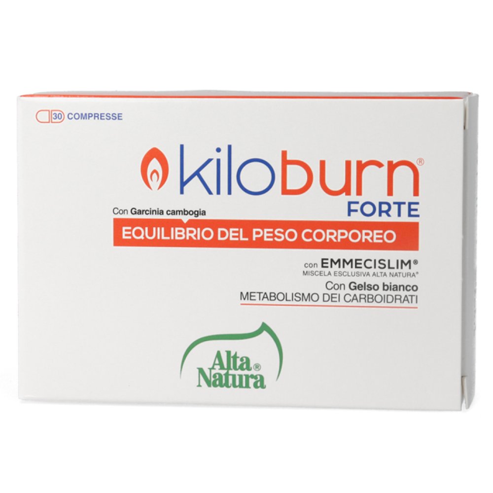 KILOBURN Forte 30 Compresse - per il metabolismo dei carboidrati e favorisce il drenaggio dei liquidi corporei