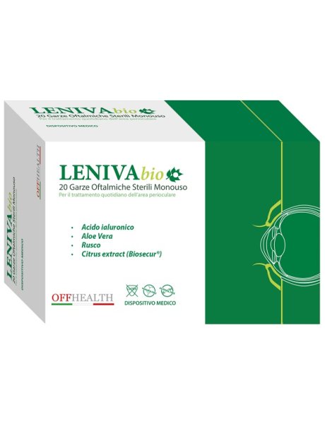 GARZE OFTALMICHE LENIVA BIOSECUR 20 PEZZI