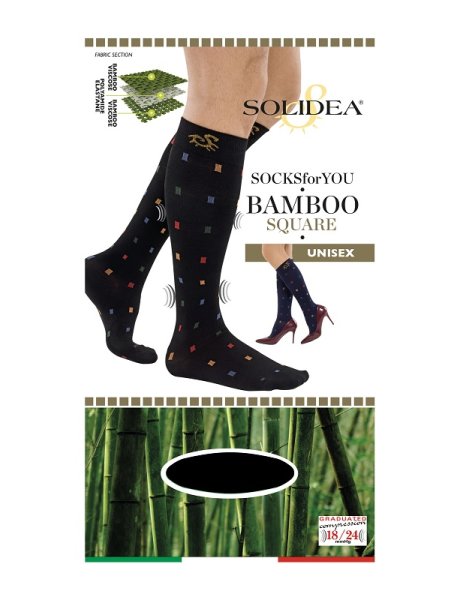 SOCKS FY Bamboo Square Nero1S