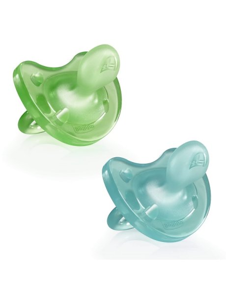 CHICCO GOMMOTTO IN SILICONE BOY 16-36 MESI 2 PEZZI