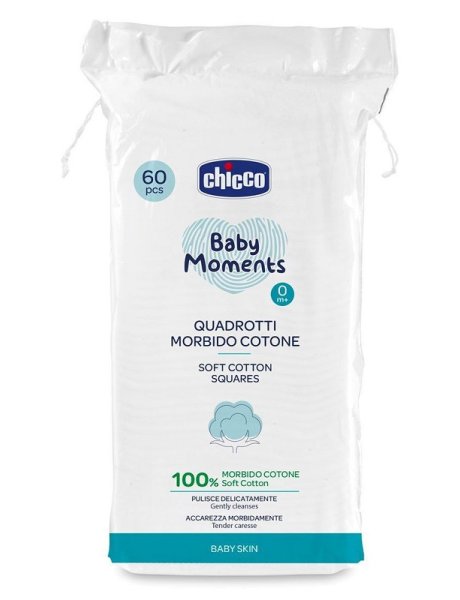 CHICCO BABY MOMENTS QUADROTTI 60 PEZZI
