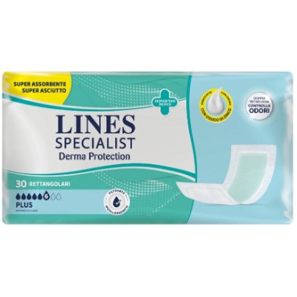 LINES SP.DERM Rettang.30pz
