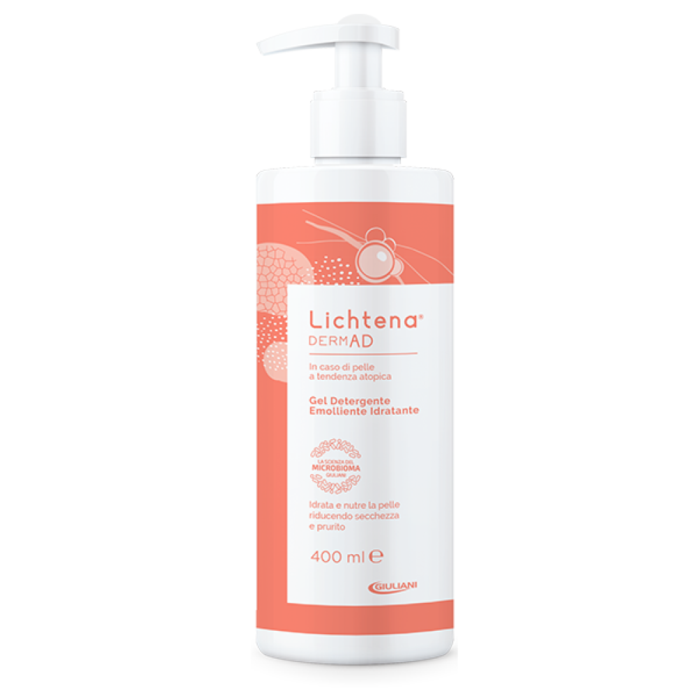 LICHTENA DERMAD Gel Detergente 400ml - Per pelle a tendenza atopica