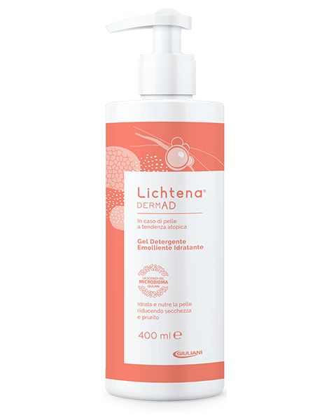 LICHTENA DERMAD Gel Detergente 400ml - Per pelle a tendenza atopica