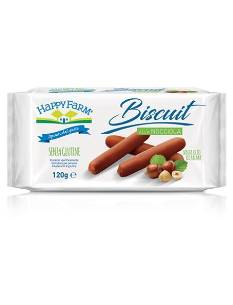 HAPPY FARM BISCUIT NOCCIOLA 120 G