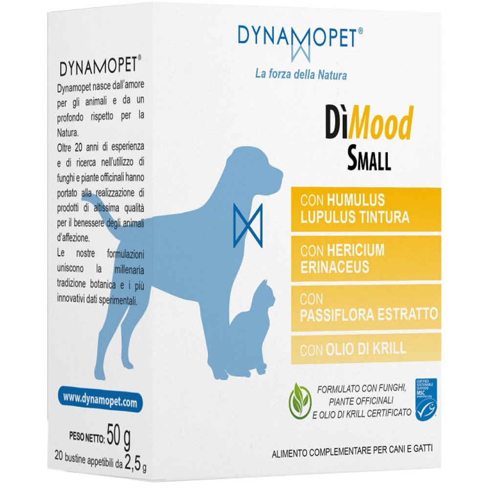 DIMOOD SMALL 20 Bustine - Alimento complementare per cani e gatti 