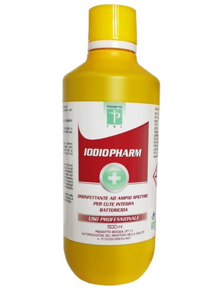 IODIOPHARMA DISINFETTANTE IODOPOVIDONE 10% 500 ML IODIOPHARMA DISINFETTANTE IODOPOVIDONE 10% 500 ML