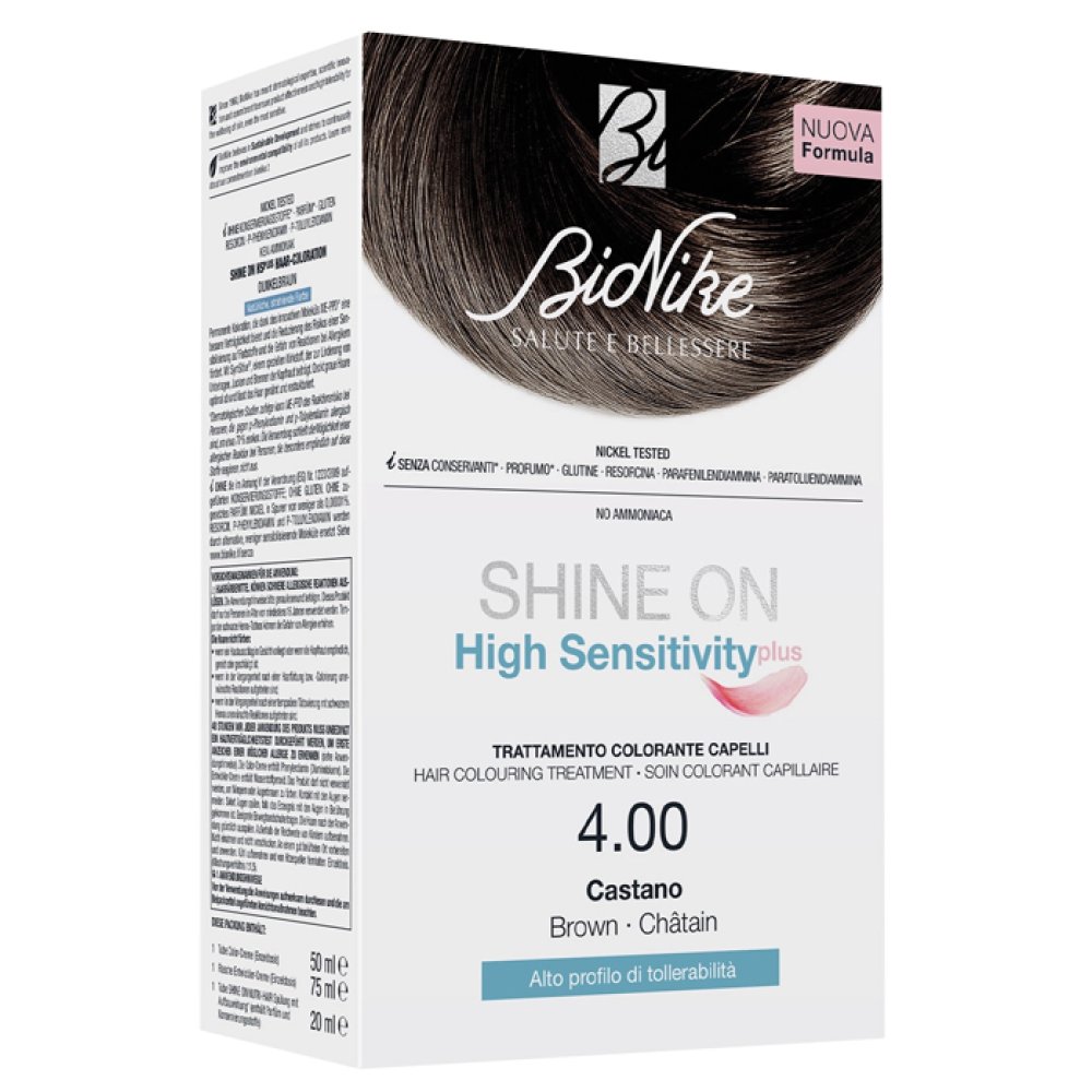 BioNike SHINE ON High Sensitivity plus 4.00 Castano BioNike SHINE ON High Sensitivity plus 4.00 Castano