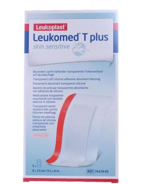 LEUKOMED T*Plus S&S 5Med.8x15