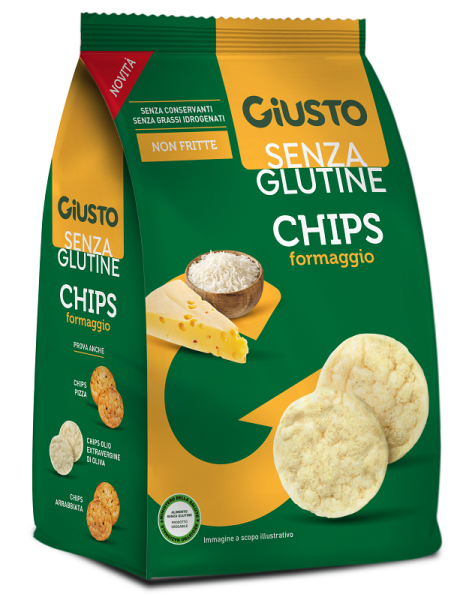 GIUSTO S/G Chips Formaggio 40g