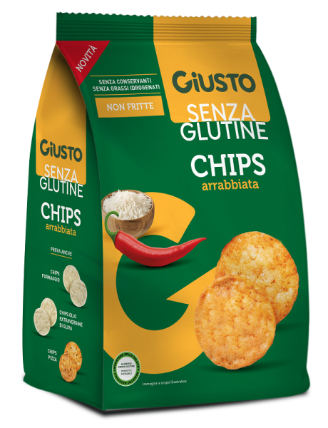 GIUSTO S/G Chips Arrabb.40g