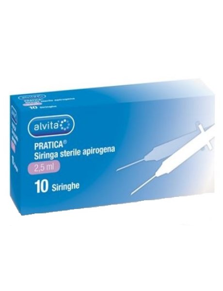 ALVITA SIRINGA 2,5ML 23G 10P