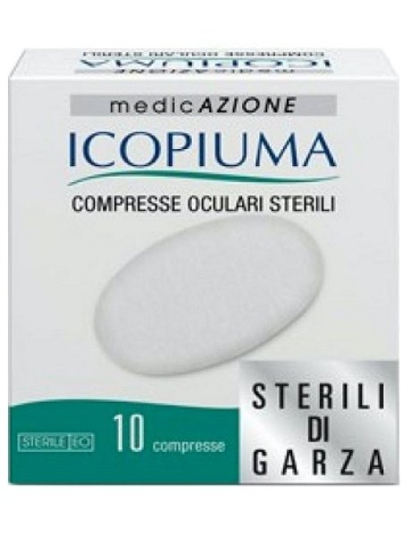 COMPRESSE OCULARI ADESIVE STERILI 10 PEZZI