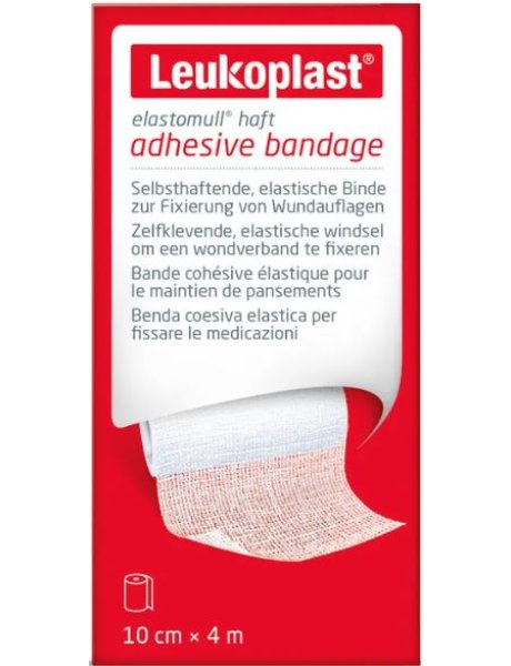 BENDA LEUKOPLAST ELASTOMULL HAFT 10 CM X 4 M