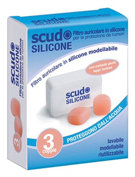 EARPLUG SCUDO Sil.3Coppie 6pz