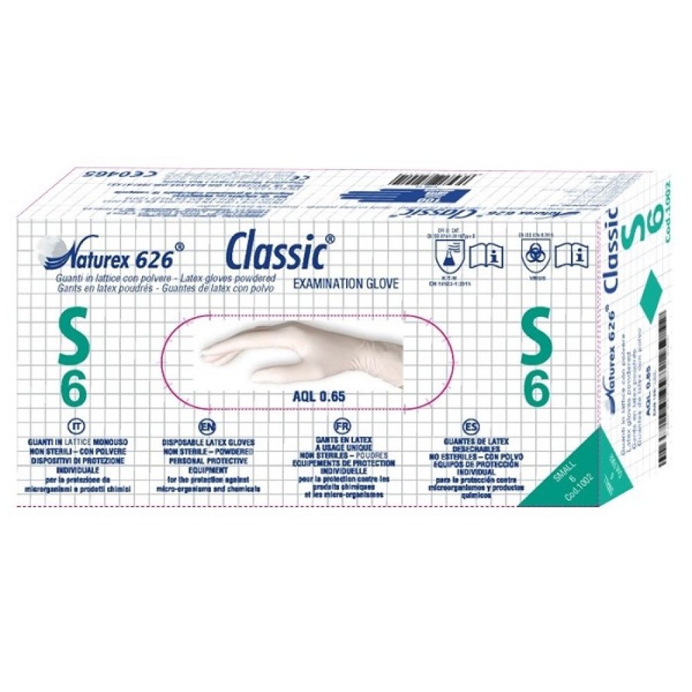 GUANTI Latt.S 100pz NATUREX GUANTI Latt.S 100pz NATUREX