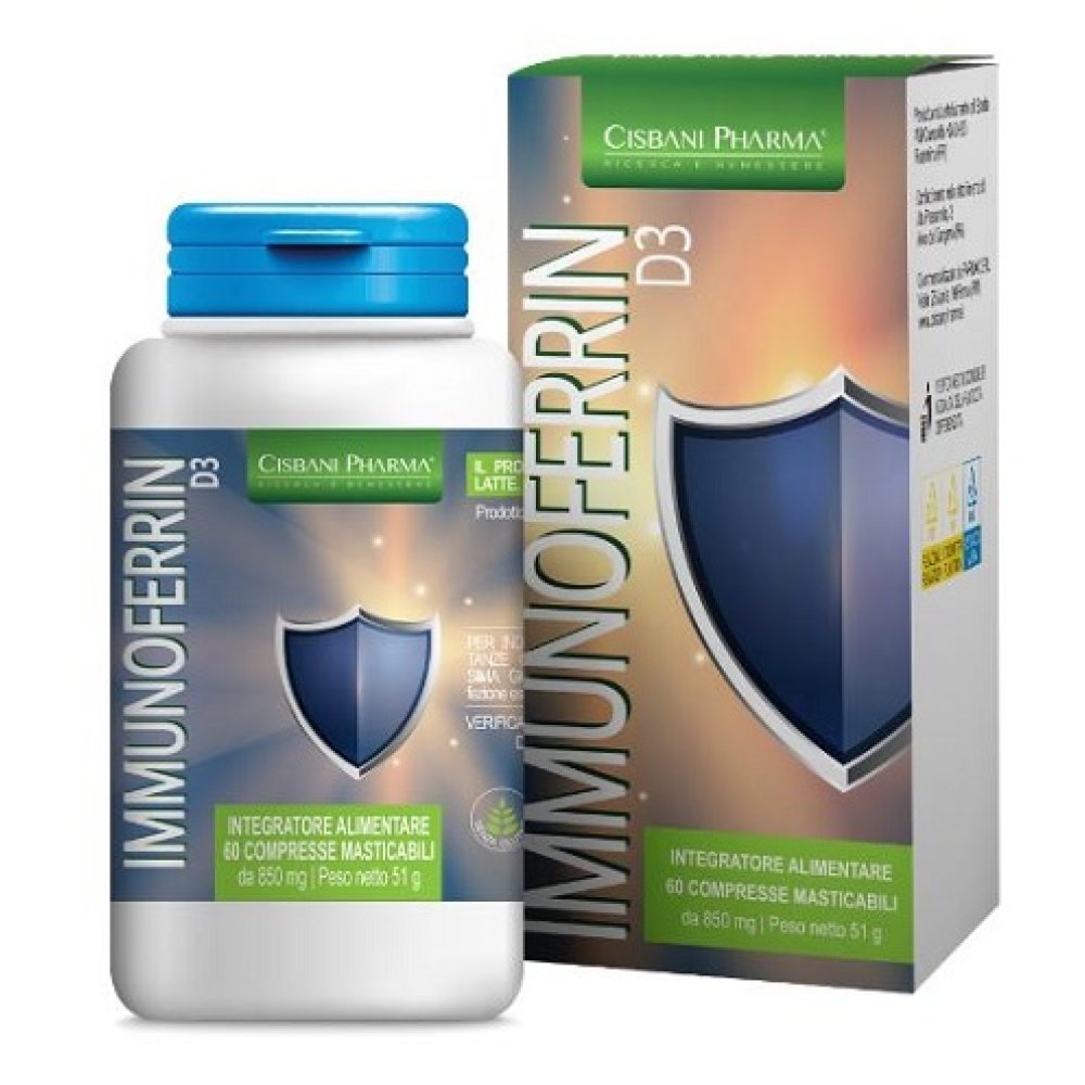 IMMUNOFERRIN D3 60Cpr Orosol.
