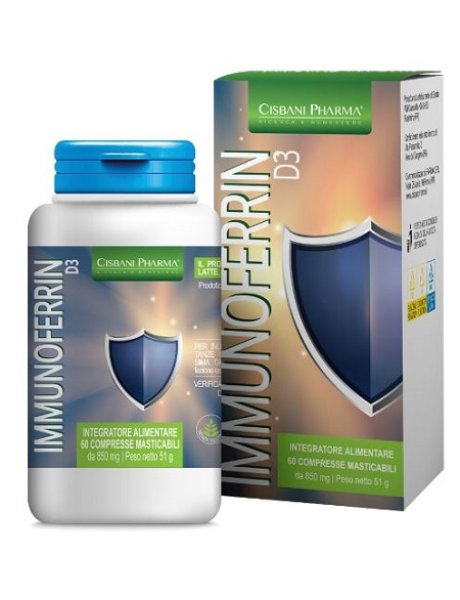 IMMUNOFERRIN D3 60Cpr Orosol.