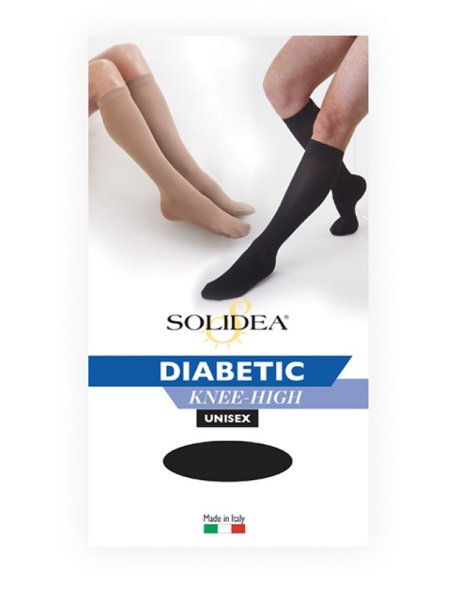 DIABETIC KNEE-HIGH NERO 4-XL