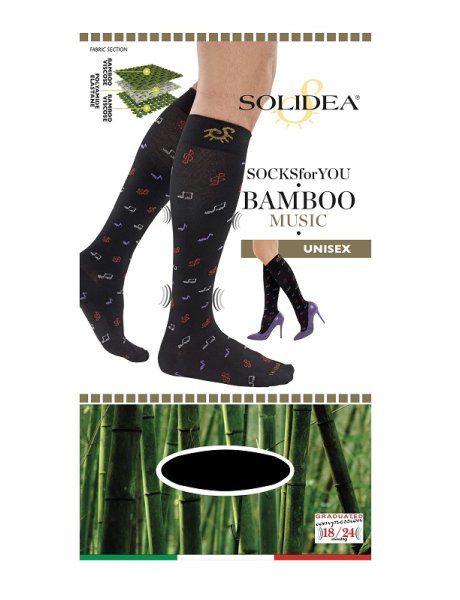 SOCKS FY Bamboo Music Nero1-S