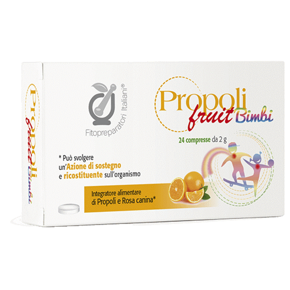 PROPOLI FRUIT BIMBI 24COMPRESSE