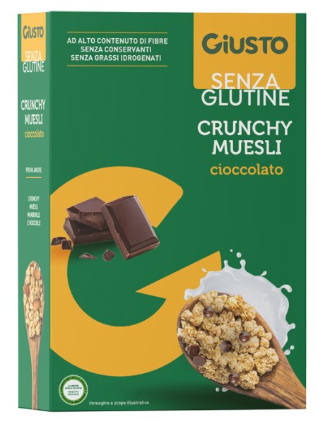 GIUSTO S/G Crunchy Mues Av/Cio