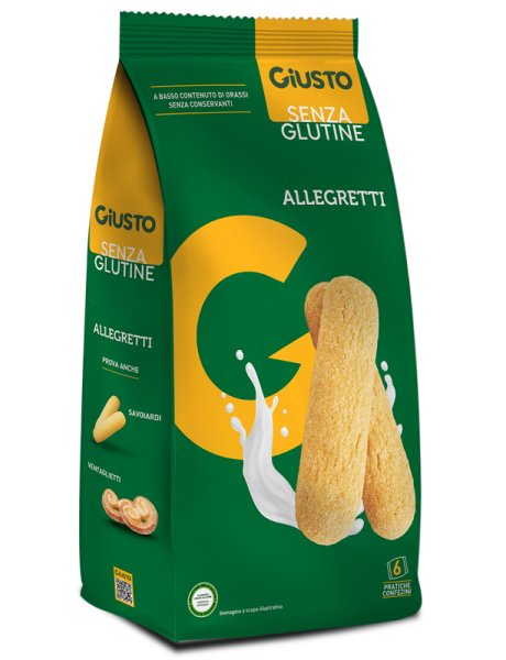 GIUSTO S/G Bisc.Allegretti180g