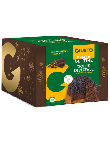 GIUSTO S/G Pandoro Ciocc.500g