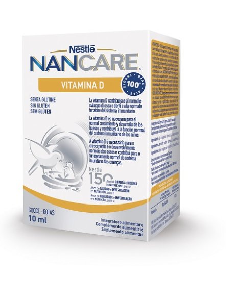 NANCARE VITAMINA D GOCCE 10 ML