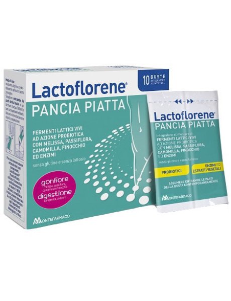 LACTOFLORENE PANCIA PIATTA 10 BUSTINE
