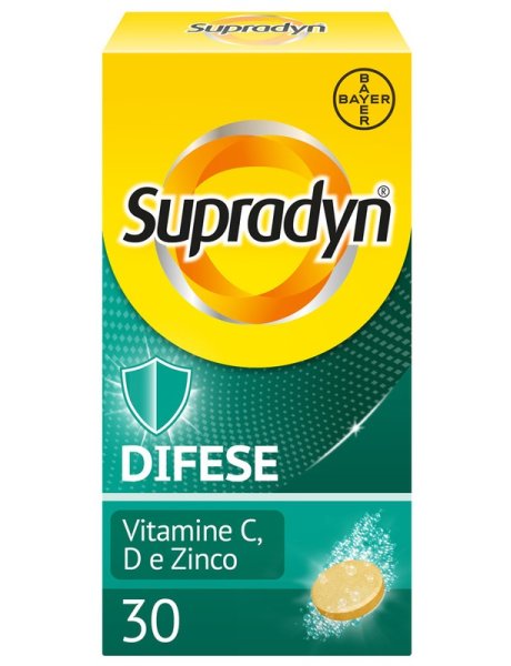 SUPRADYN DIFESE 30 COMPRESSE EFFERVESCENTI