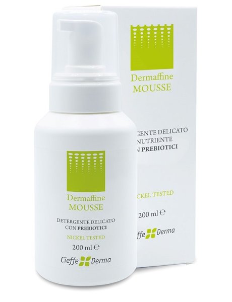 DERMAFFINE MOUSSE DETERGENTE DELICATO E NUTRIENTE CON PREBIOTICI 200 ML