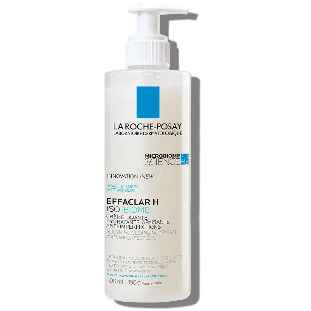 EFFACLAR H ISO BIOME CREMA LAVANTE 400 ML
