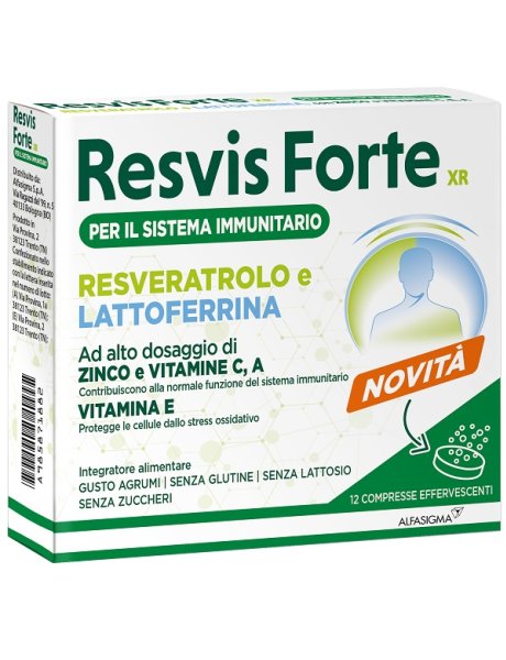 RESVIS FORTE XR 12 COMPRESSE EFFERVESCENTI