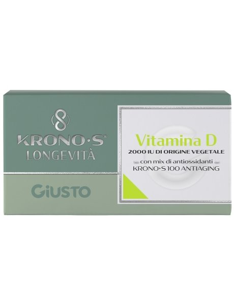 GIUSTO KRONOS Vit.D Veg.30Cpr