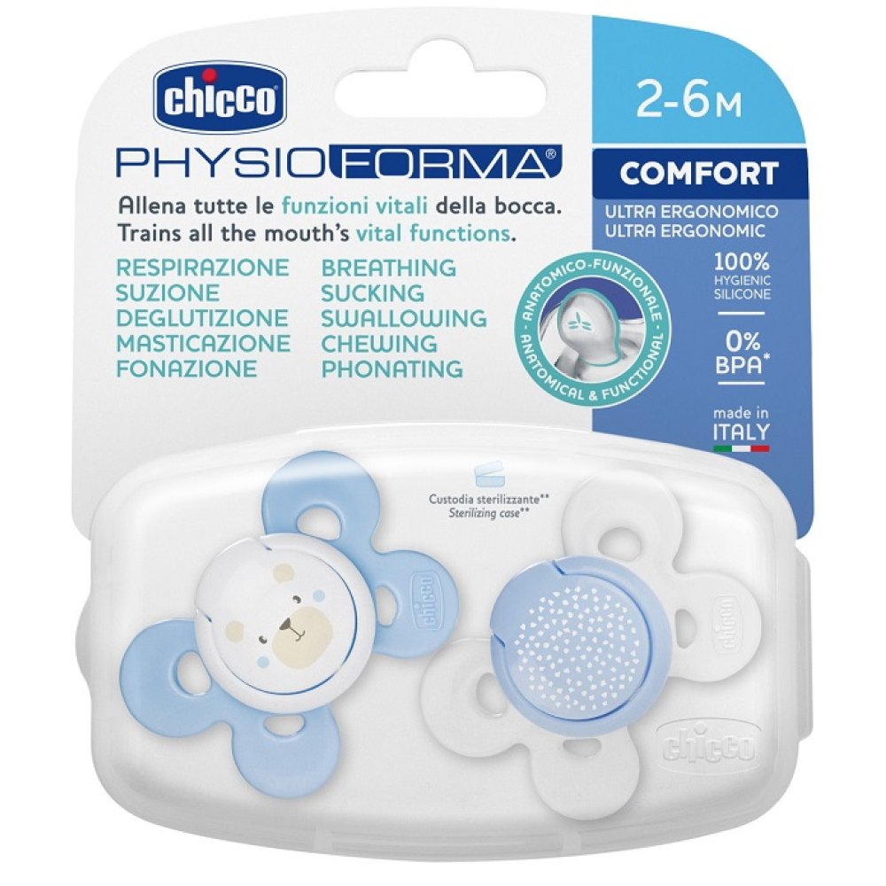 CH Succh.Comf.Sil.Boy 0-6m+2pz