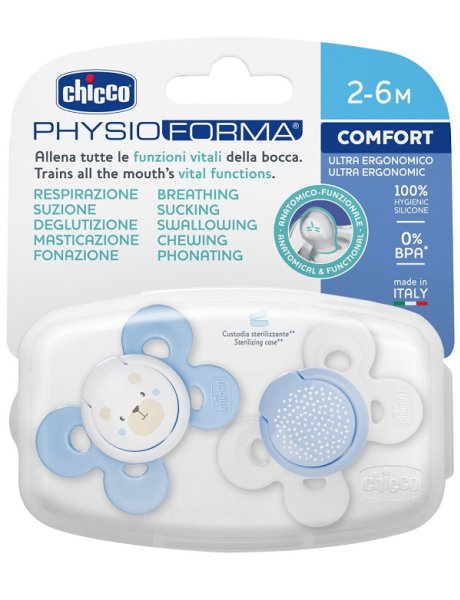 CH Succh.Comf.Sil.Boy 0-6m+2pz